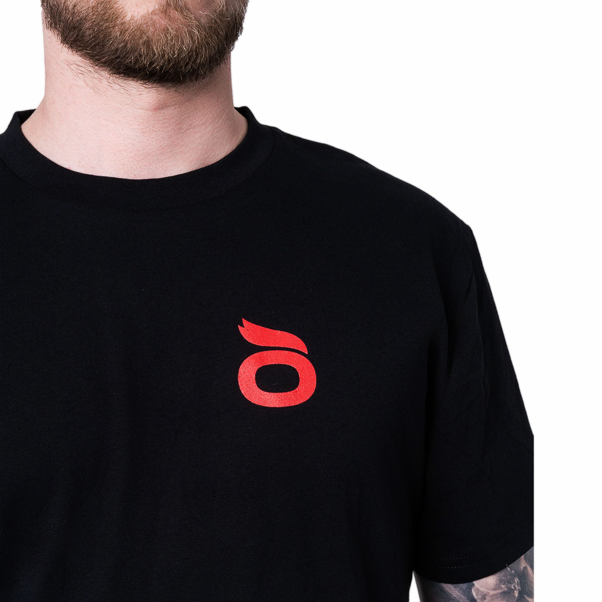 Фирменная футболка Oshisha 4XL (чёрная)