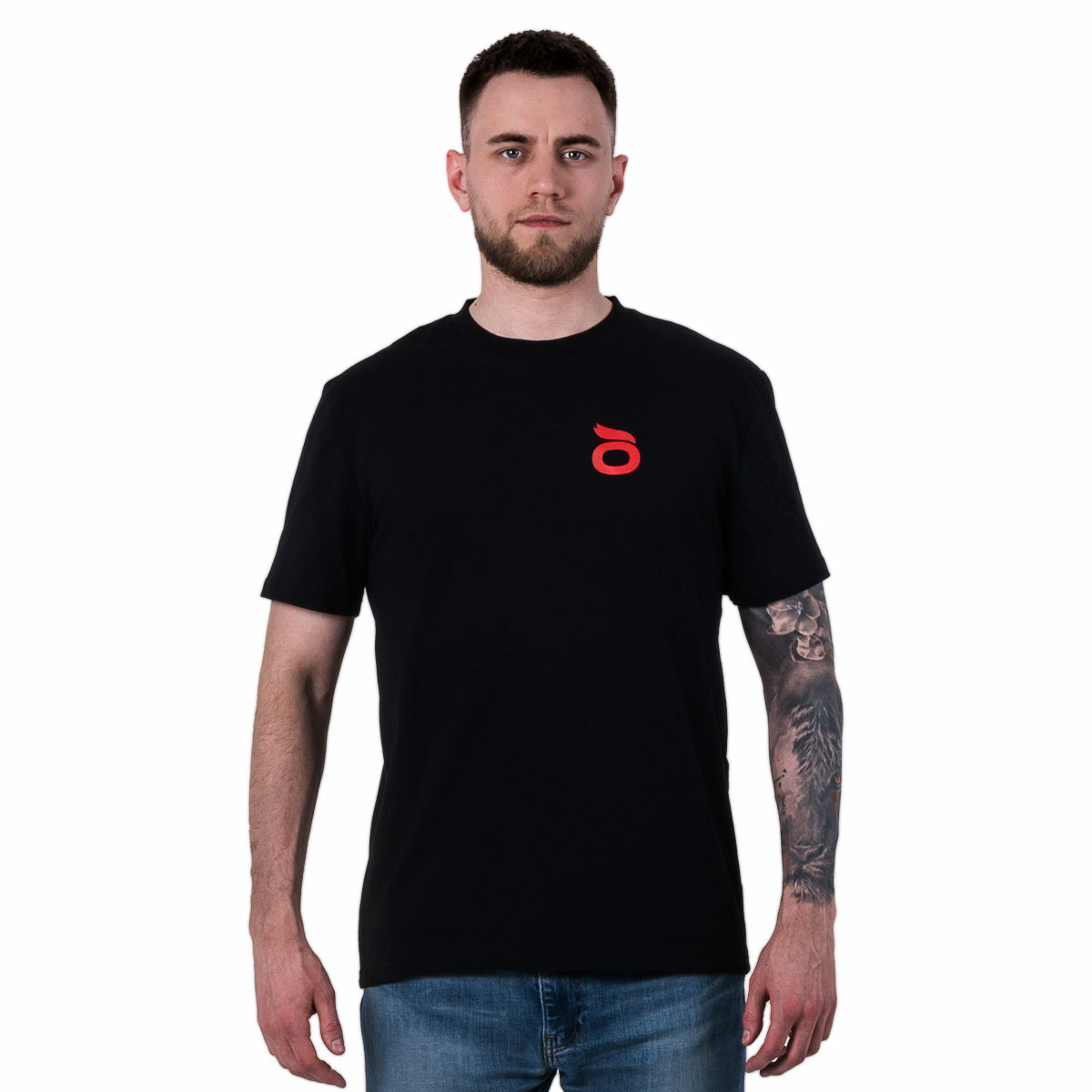 Фирменная футболка Oshisha 4XL (чёрная)