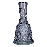 Колба Vessel Glass Колокол Кристалл серый дым
