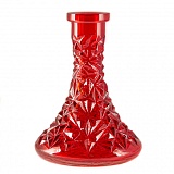 Колба Vessel Glass Кристалл красный