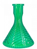 Колба Vessel Glass Елка Кристалл зелёный