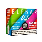Набор Elf Bar Lowit (10W, 500 mAh) (Жёлтый) + 3 картриджа (соч.перс, ягод.микс, киви маракуйя гуава)